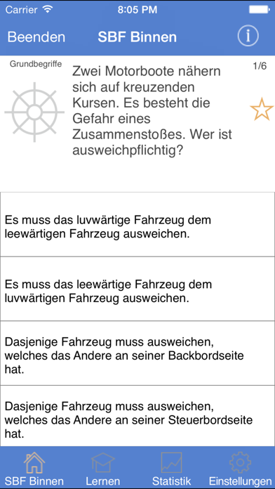 How to cancel & delete SBF Binnen App - Sportbootführerschein Binnen from iphone & ipad 3