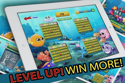 Shark Bingo Party Free- The Submerged Bingo Bash Partying with the Sharks! screenshot 2