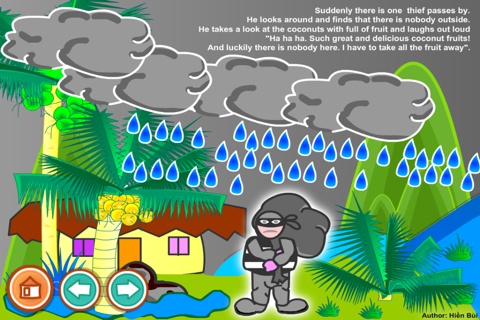 A coconut tree story (Untold toddler story - Hien Bui) screenshot 3