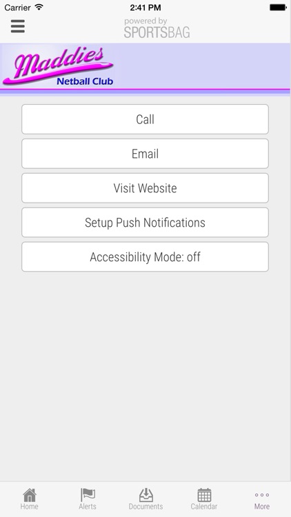 Maddies Netball Club - Sportsbag screenshot-3