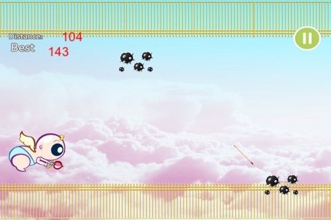 Cute Cupid Flying Race Mania Pro - best fantasy adventure game screenshot 2