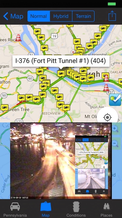 Pennsylvania Philadelphia Pittsburgh Traffic Cameras - Travel & Transit & NOAA Pro