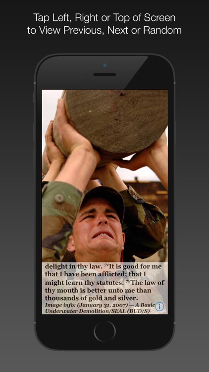 Navy Psalm Daily Quotes KJV screenshot-4