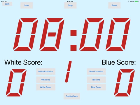Waterpolo Game Clock screenshot 2