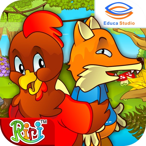 Ayam Jantan dan Rubah Licik - Cerita Anak Interaktif iOS App