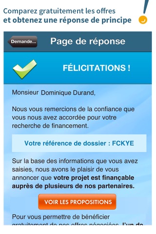 Mon projet immo par Empruntis.com screenshot 3