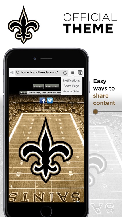 MyWeb - Saints Edition