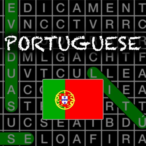 Portuguese Vocab Word Search Icon