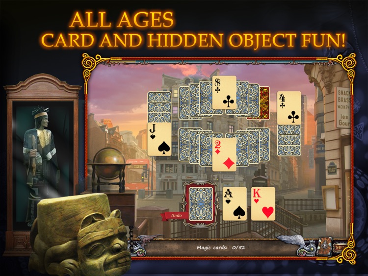 Solitaire Mystery: Stolen Power HD screenshot-4