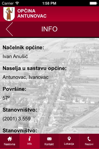 Opcina Antunovac screenshot 2