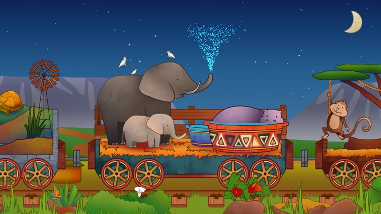 Safari Train for Toddlers screenshot-3