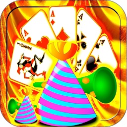 Cards Fortune Party Solitaire Retro Bash - Classic Casino Pro Card Strip HD Solitaire Version