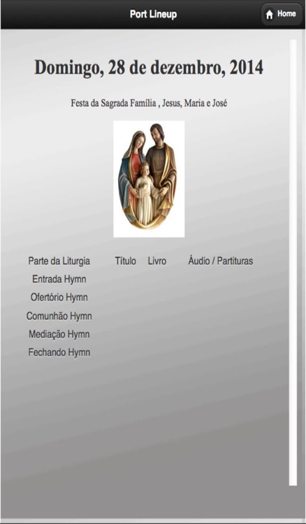 Our Lady of Fatima Choirs app