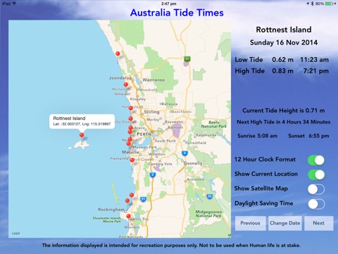 Australia Tide Times screenshot 4