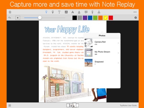 Word Notes Pro - Take Notes, Audio Recording, Annotate PDF, Handwriting & Word Processor screenshot 2