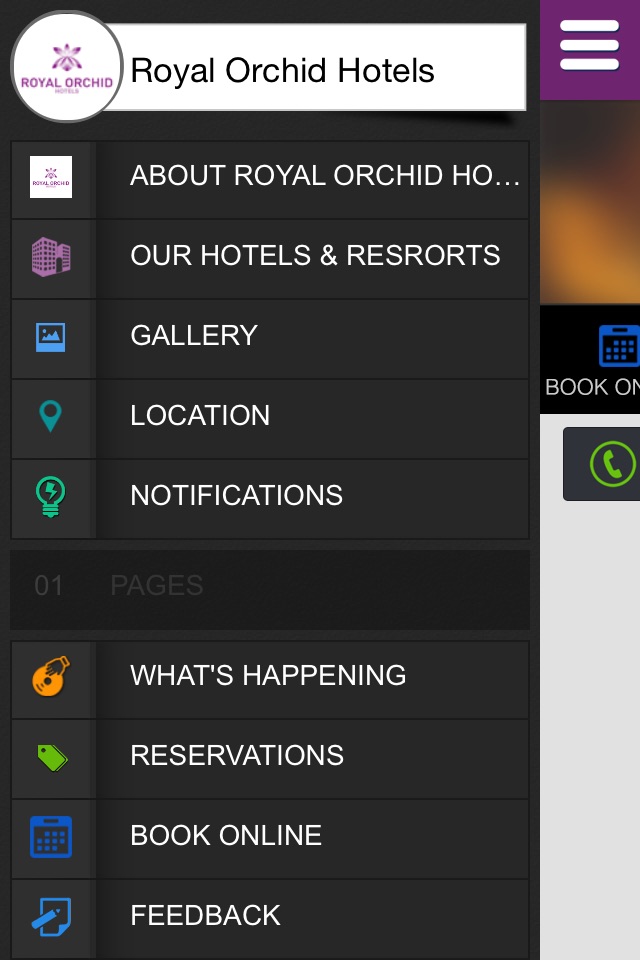 Royal Orchid Hotels screenshot 3