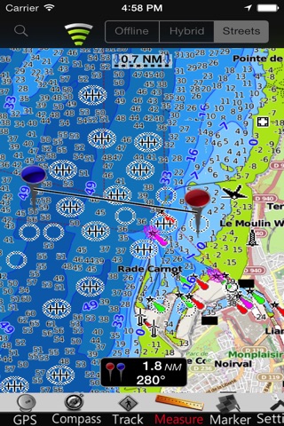 Nord Pas de Calais GPS Charts screenshot 2