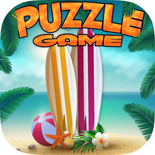 A Adorable Summer Paradise Puzzle Game Icon