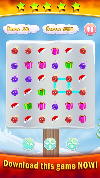 0 1 2 Three Christmas Dots: Magic Land for Santa Claus, Elves and Fairy Tale 1.0 IOS -