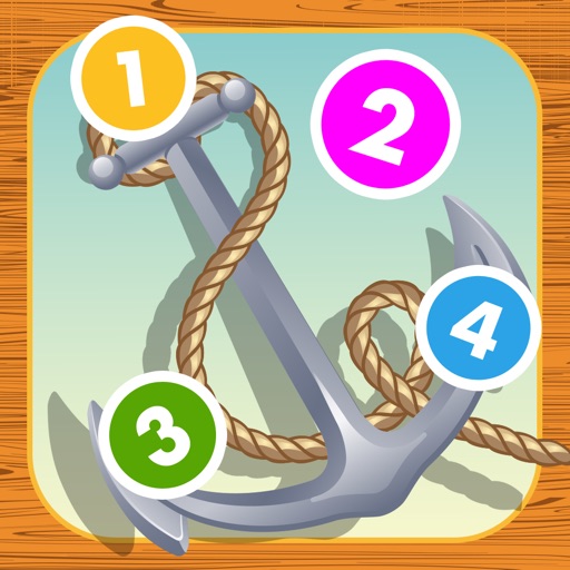 Ahoy sailing boat! Counting game for children: learn to count numbers 1-10 icon