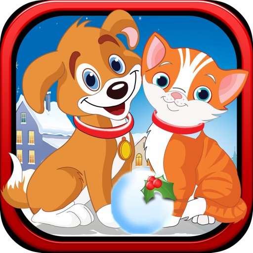 Cats and Dogs Snowball Polar Vortex War PRO icon