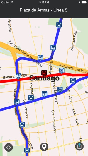 Santiago de Chile 2 - Mapas Offline(圖5)-速報App