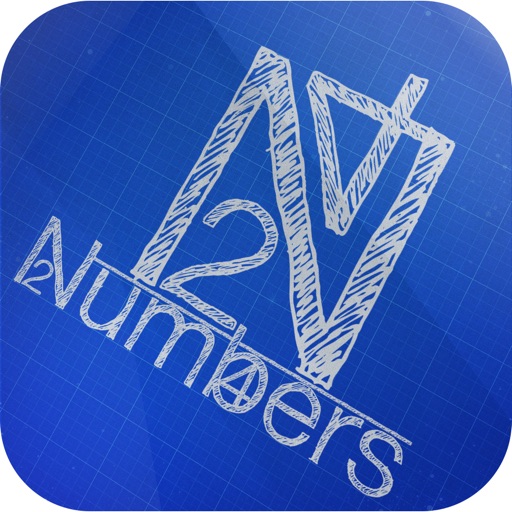 Numbers puzzle - School game Icon