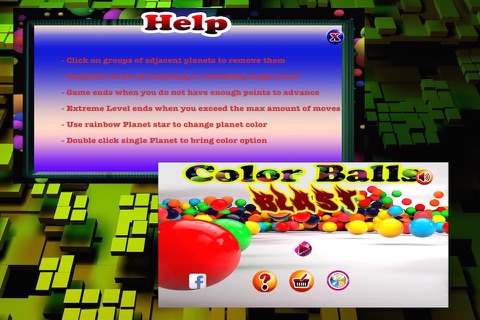 Color ball blast screenshot 2