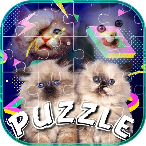 Puzzle Cats and Kittens - Educational Game for Kids iOS App