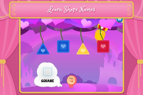 Princess Shapes - Play time Puzzle activity for Toddlers in Kindergarten, Montessori & 1st Grade FREE screenshot 3