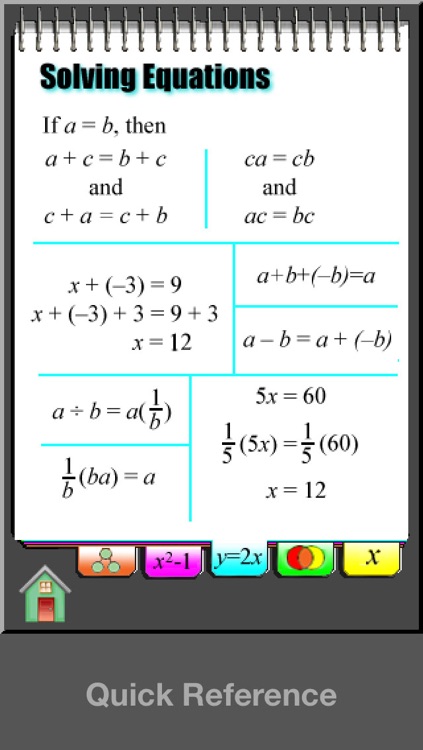 Algebra Concepts screenshot-3