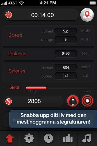 Pedometer Pro Runner screenshot 2