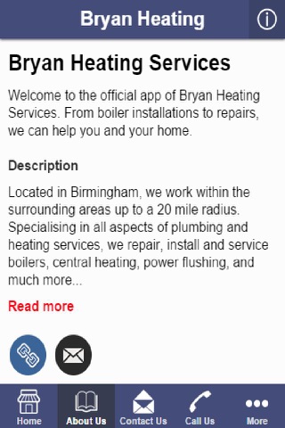 Bryan Heating Services screenshot 2