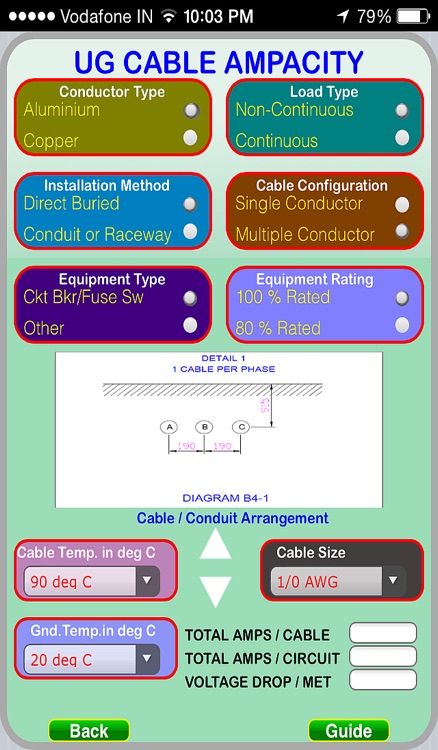 UNDERGROUND CABLE AMPACITY