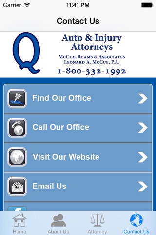 Q Law Accident App screenshot 3