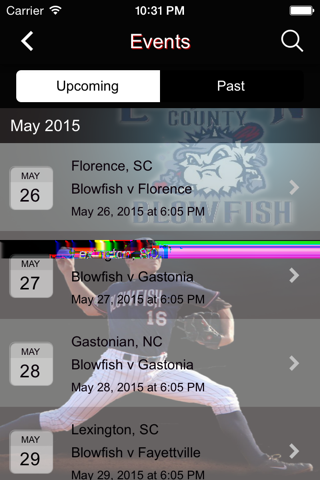 Blowfish Baseball Lexington SC screenshot 3