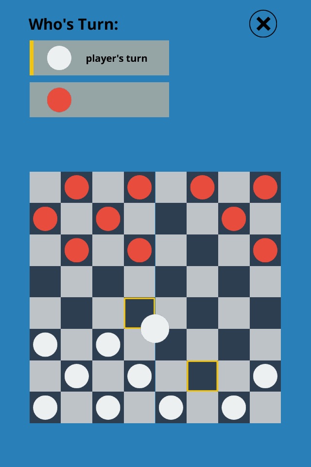 Classic Checkers Touch screenshot 2