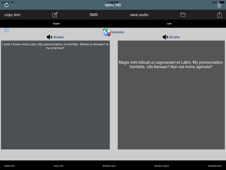 latin+ HD for iPad: Latin & English Translator and Translation Engine