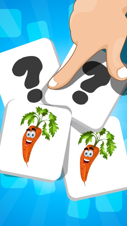 A Matching Game for Children: Learning with Vegetables and Fruits