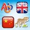 Chinese - English Voice Flash Cards Of Animals And Tools For Small Children