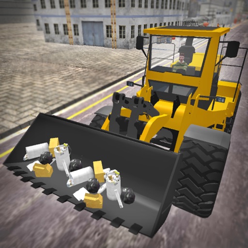 City Garbage Truck Driver Simulator 3D - Drive Dumping Truck & Clean City Icon