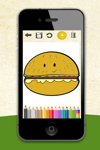 Book to paint and color the children: educational game coloring drawings with magic marker screenshot 4