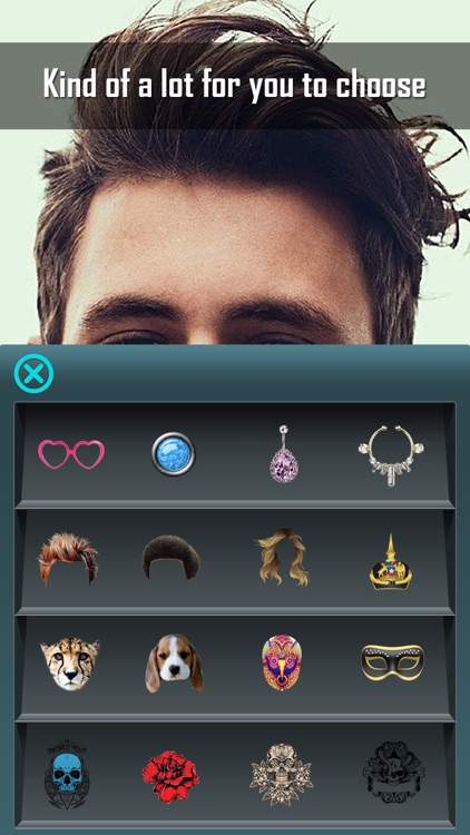 Funny Face Tune Pro - Selfie Photo Maker to Add Tattoo, Wig, Mustache, Piercing and More on Yr Body screenshot-4