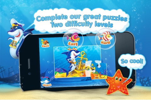 Puzzles 'N Colouring - Sea Adventures screenshot 4