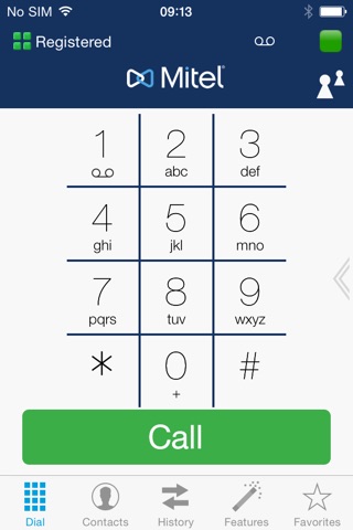 Mitel Mobile Client screenshot 2