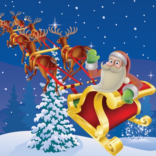 Amazing Santa’s Reindeer On Christmas Eve (Pro) Icon
