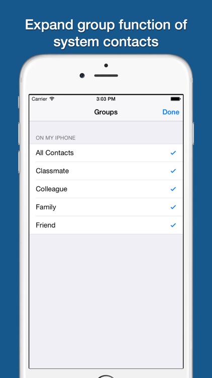 Contacts Plus — With Group Message and Email