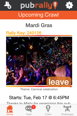 PubRally – Plan a pub crawl, invite friends & share photos screenshot 3