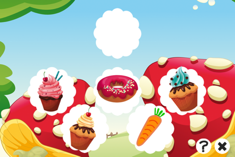 A candy game for children: Find the mistake in the bakery screenshot 2