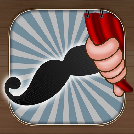 The Amazing Mustache Booth - A Funny Photo Editor with Hipster Stache, Manly Beards, and Cool Hairs Icon